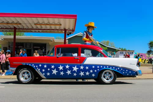 Celebration on Route 66 in Tulsa, Oklahoma