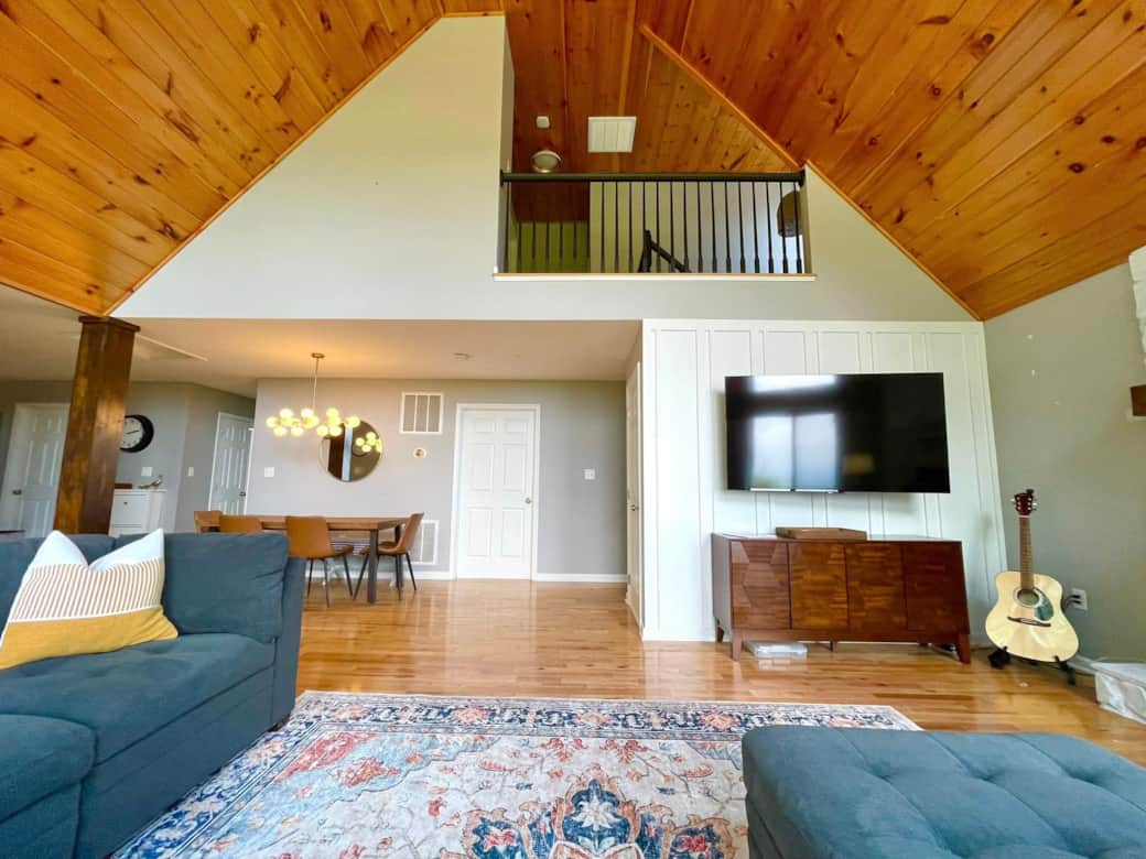 Living Room with TV