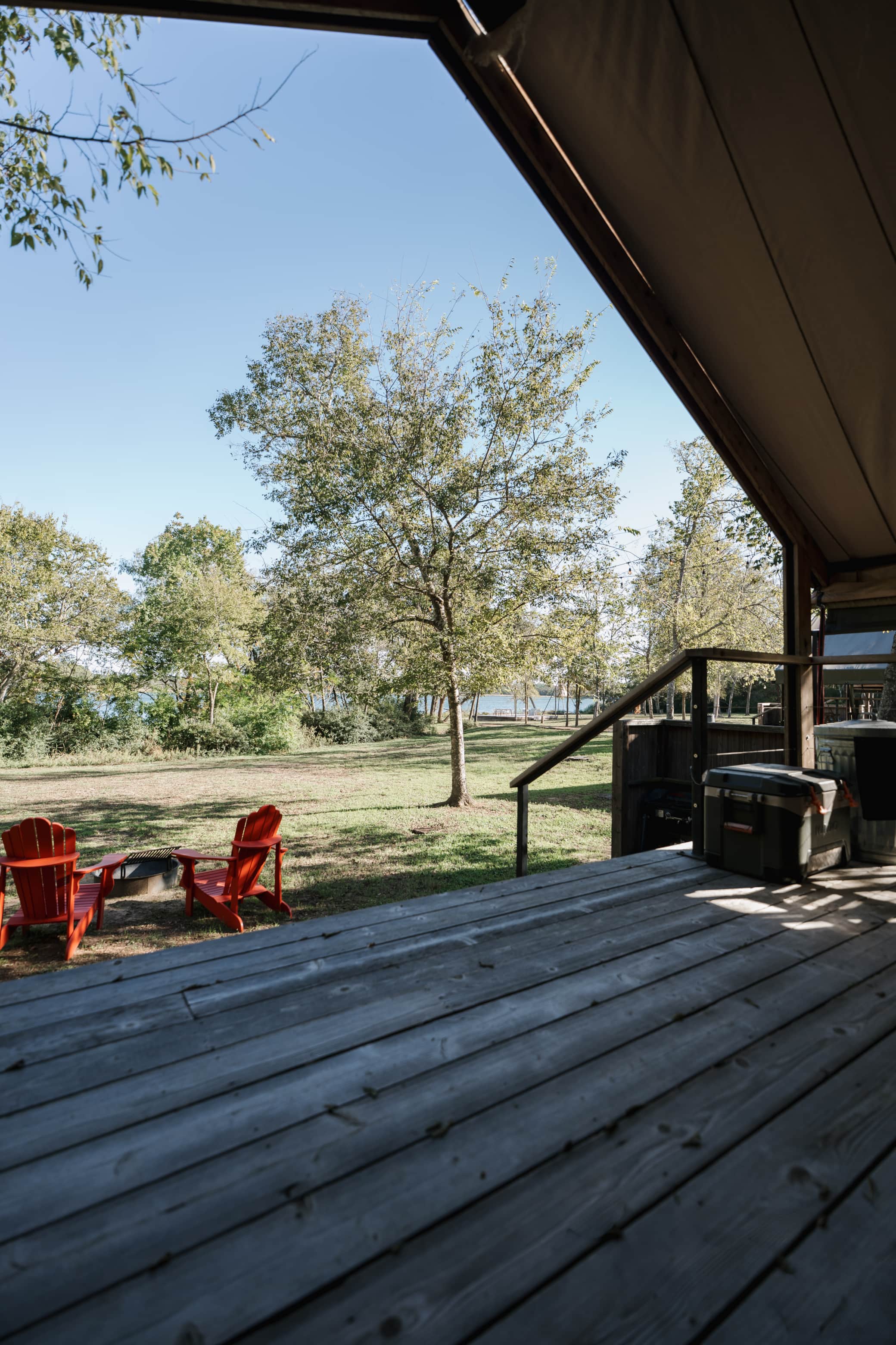 Lakefront Glamping Safari Tent #8: The Careyes — Bastrop (Austin) — vacation rental
