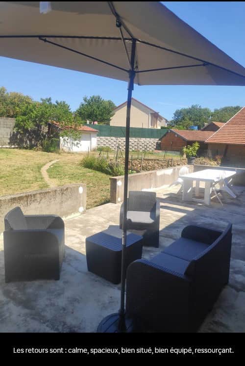 Jardin terrasse.
