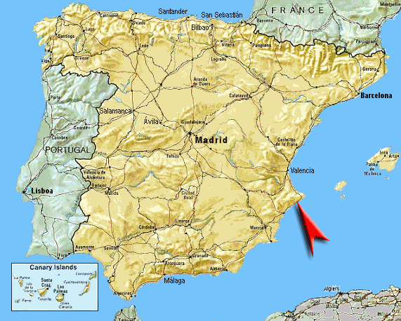 Calpe location