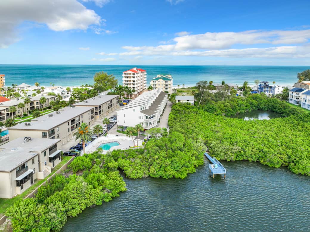 Scenic balcony overlooking lush mangrove views - Gulf Coast 107 in Indian Shores, Florida 