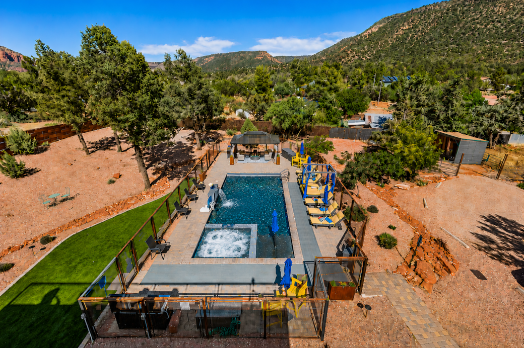 Pool view from the Sky Deck