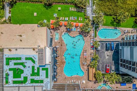 Put put course and some of the amazing on-site water amenities!