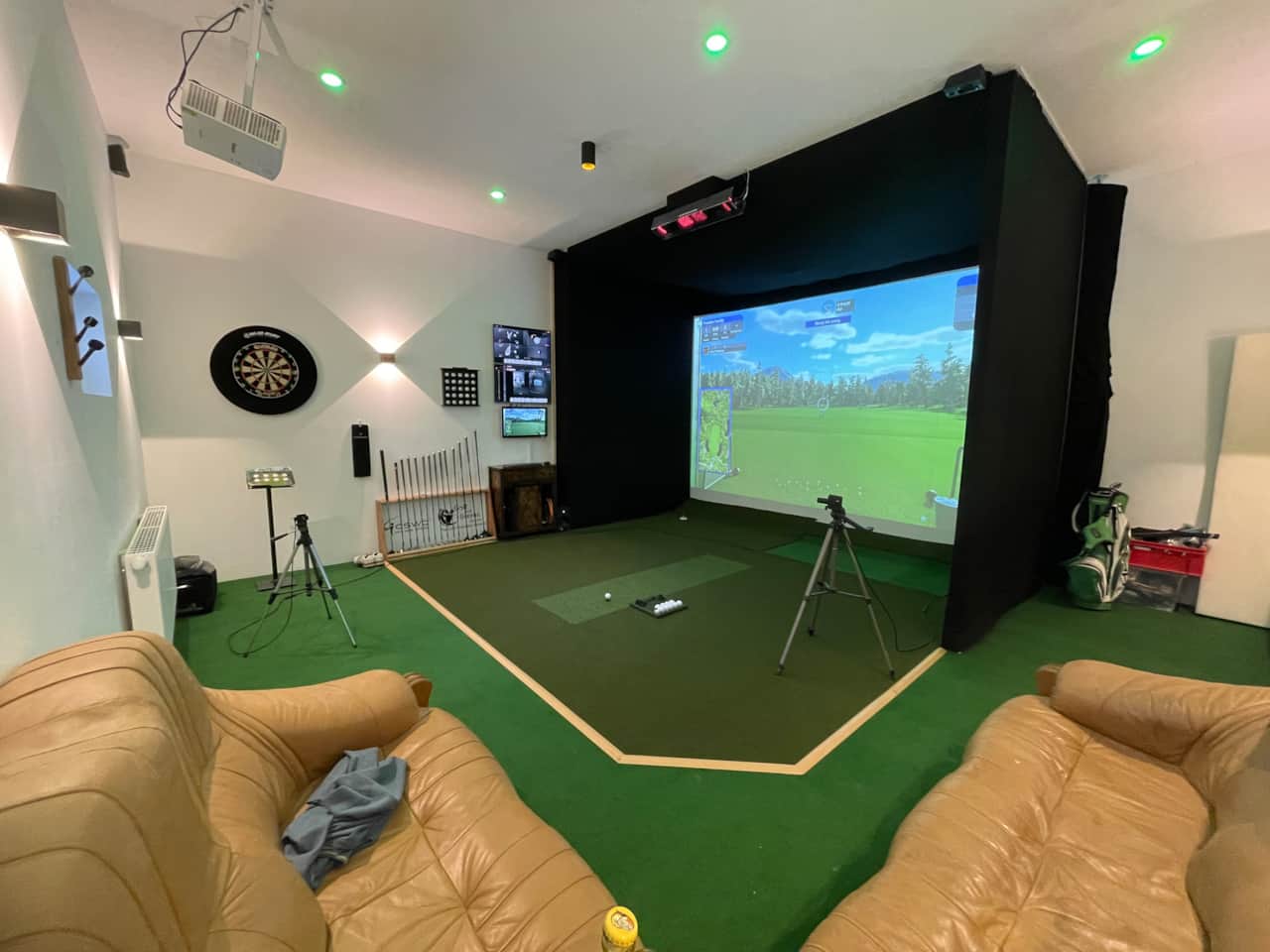 In Door Golfsimulator