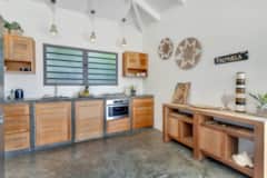 Palm Villa – Buitenkeuken onder de porch