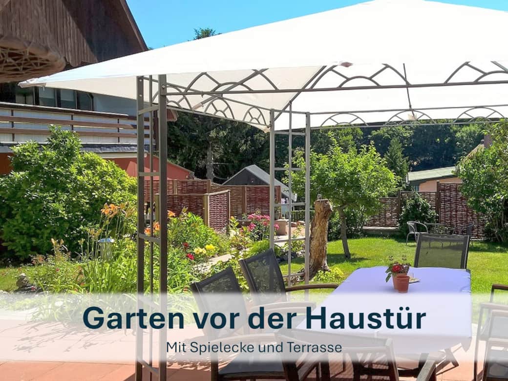 Gemeinschaftsterrasse und -garten