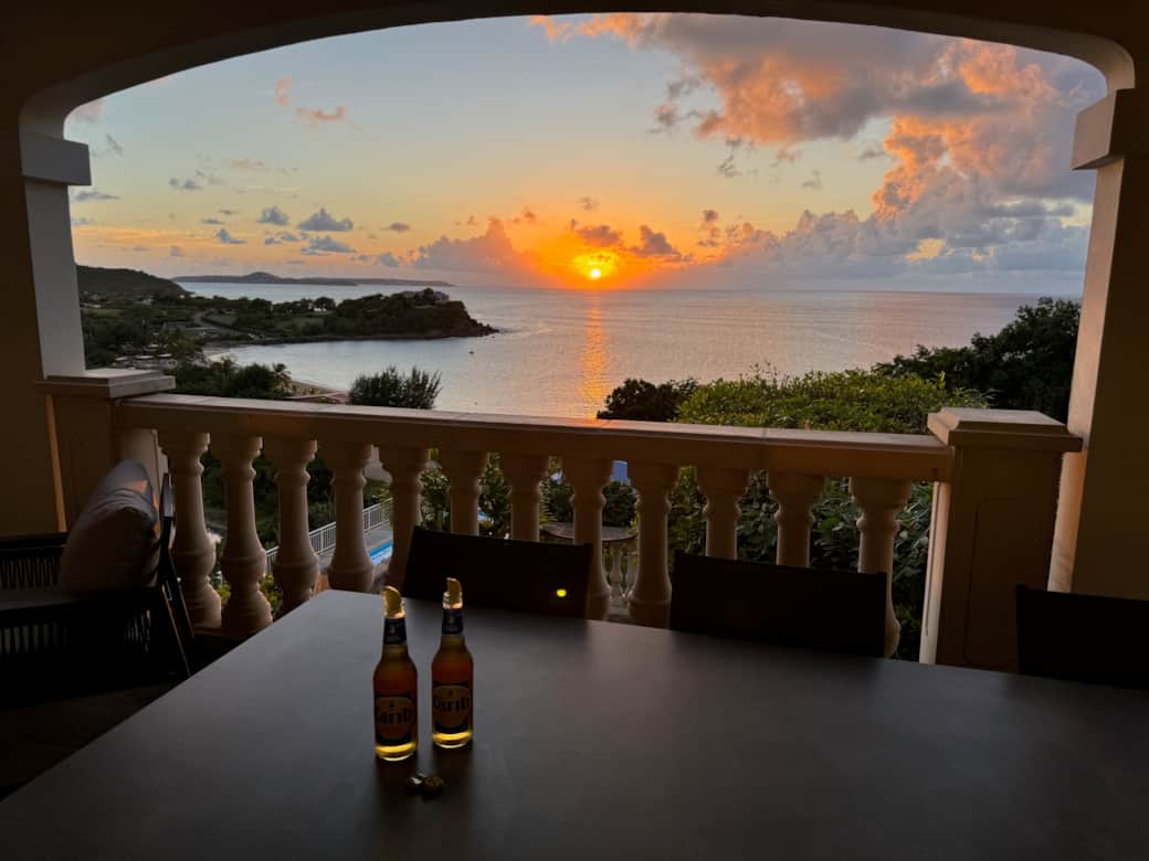 Sxm sunset drinks