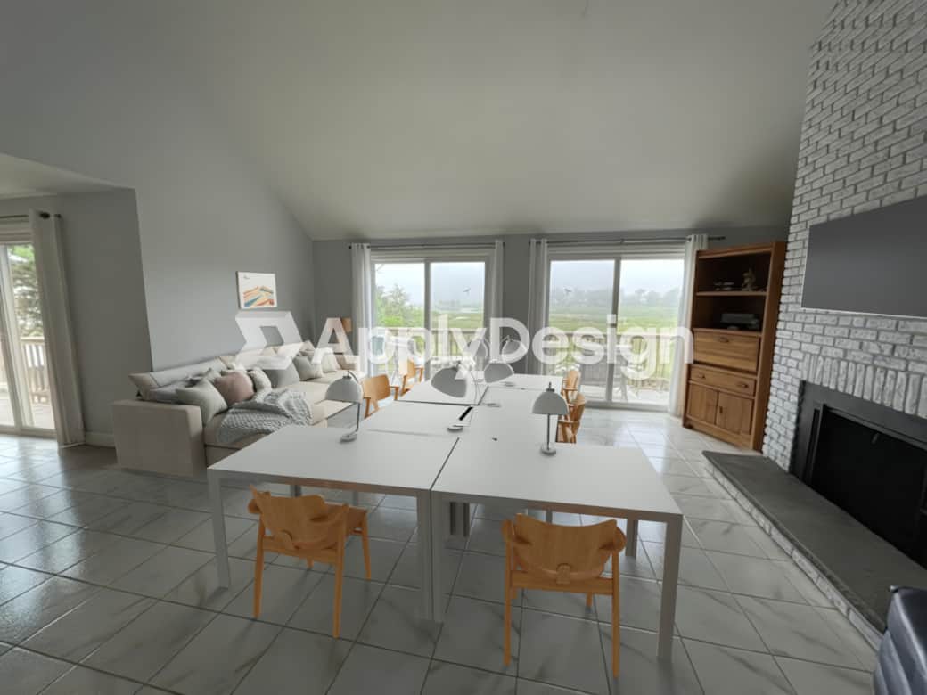 Staged rendering for Crafting Retreats