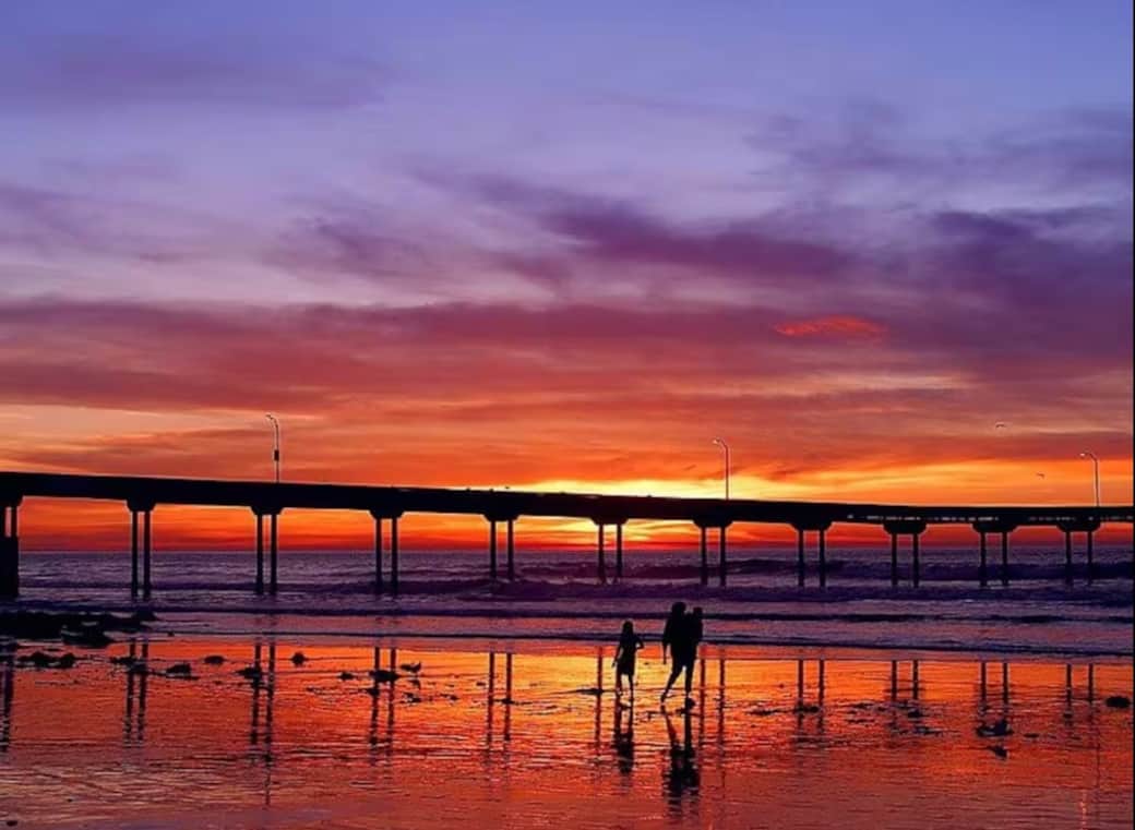 OB Pier Sunset