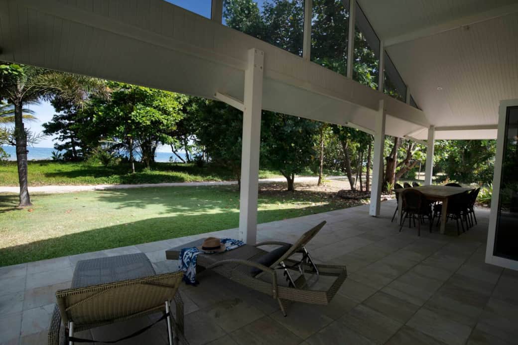 Beachfront on Mission - Patio Dining and Beach Views