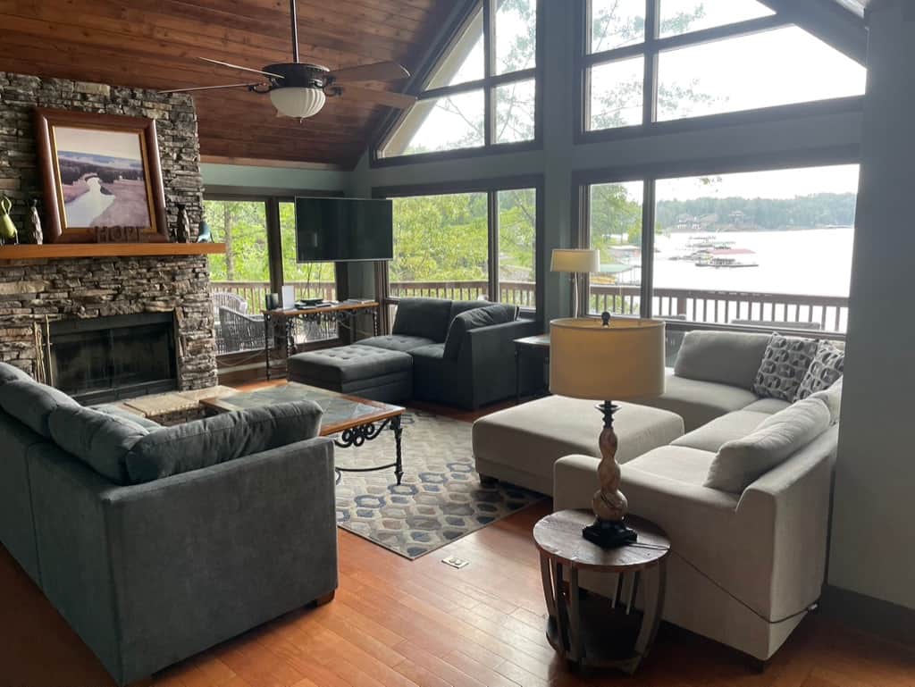 Upstairs family room