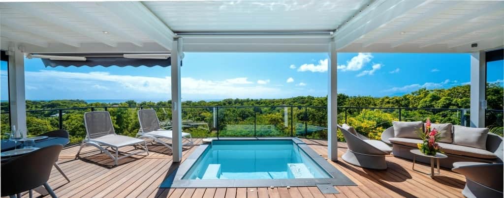 Piscine privée pour des moments privilégiés