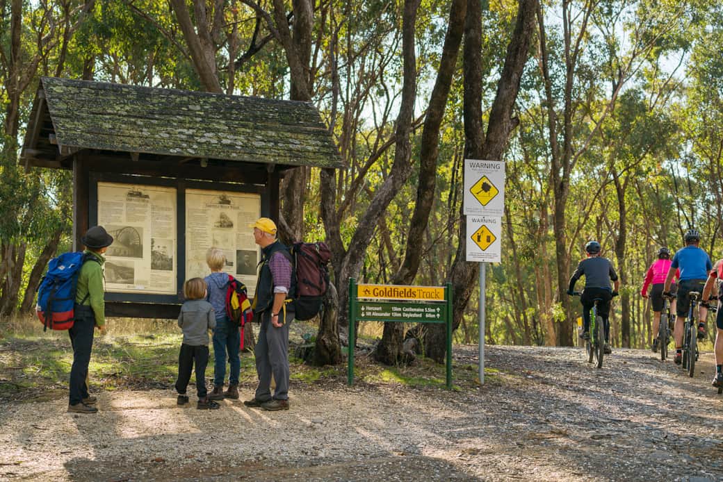 Goldfields track from Ballarat to Bendigo