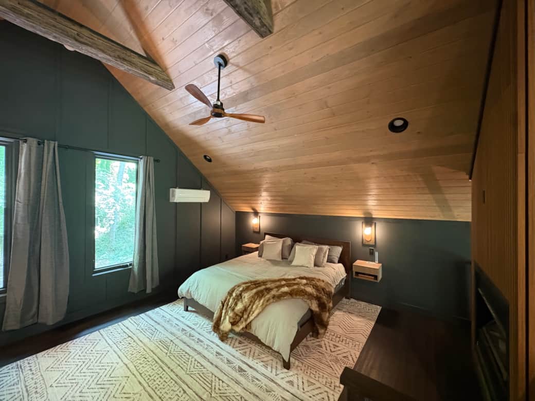 Loft King Bedroom View 2