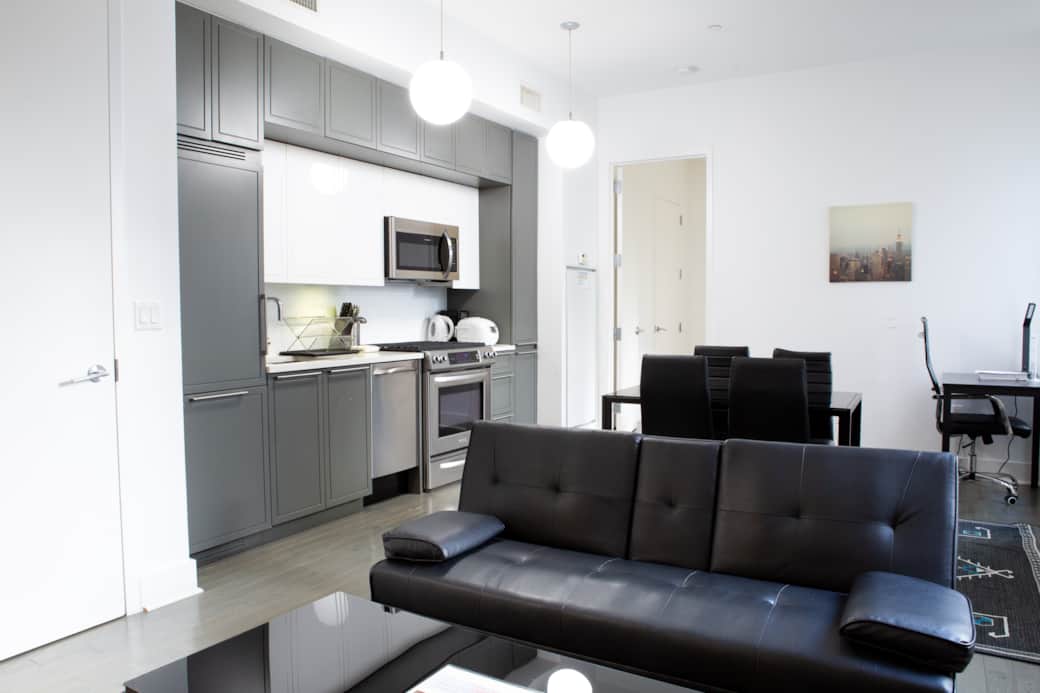 Living Dining Room & Kitchen