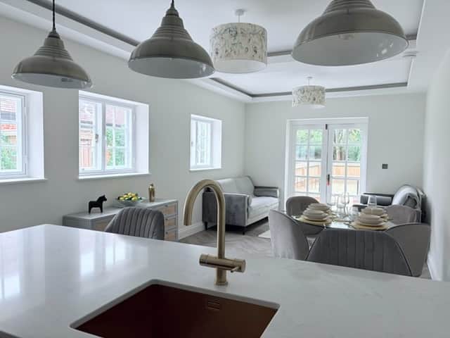 Kitchen and Living Space