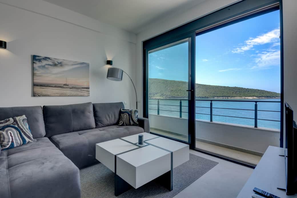 Living room with sea view Living room with sea view