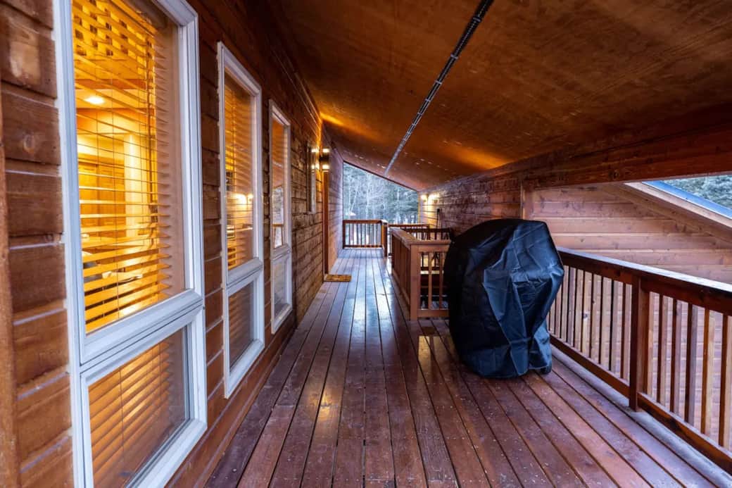 Covered Entry with Gas Grill Covered Entry with Gas Grill