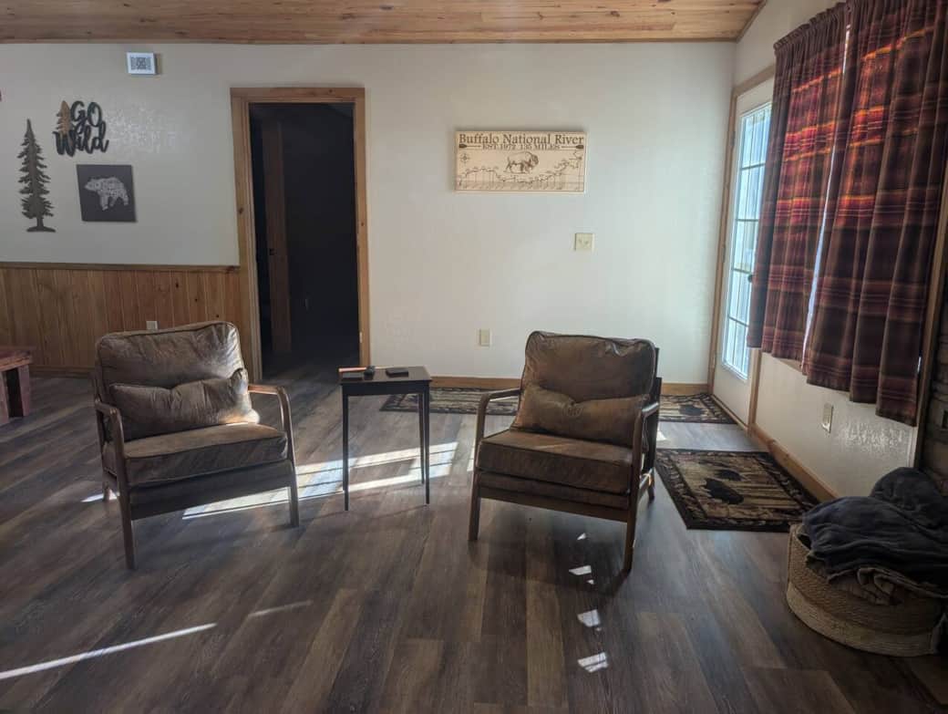 Living room arm chairs. 