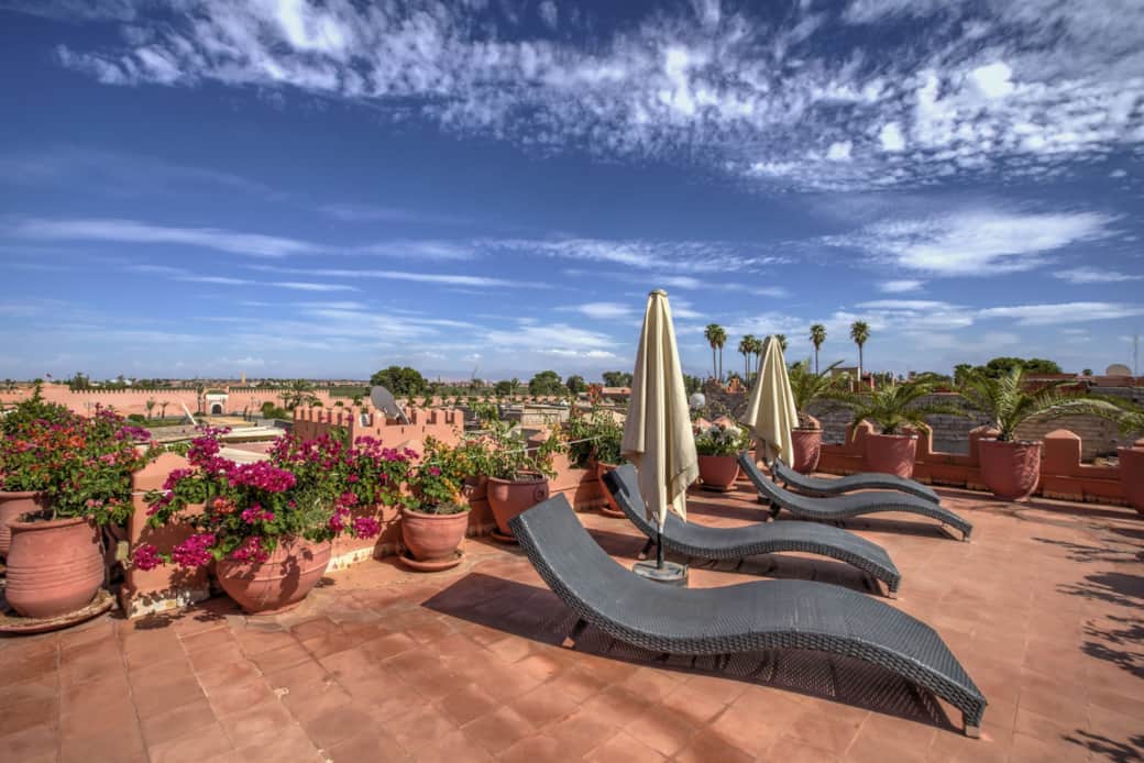 Riad Shemsi - roof top