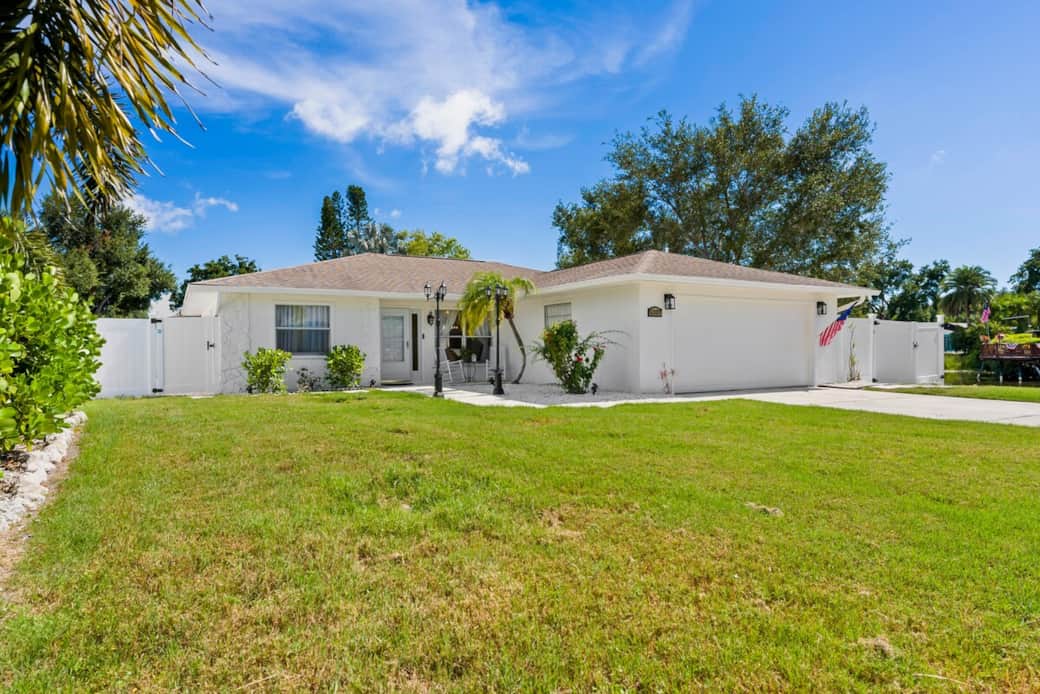 Welcome to Casita Haven Retreat, a bright single story home nestled on a peaceful corner lot with tropical landscaping, a spacious front yard, and a private driveway. Enjoy the quiet lakeside setting while staying close to beautiful Gulf Coast. 