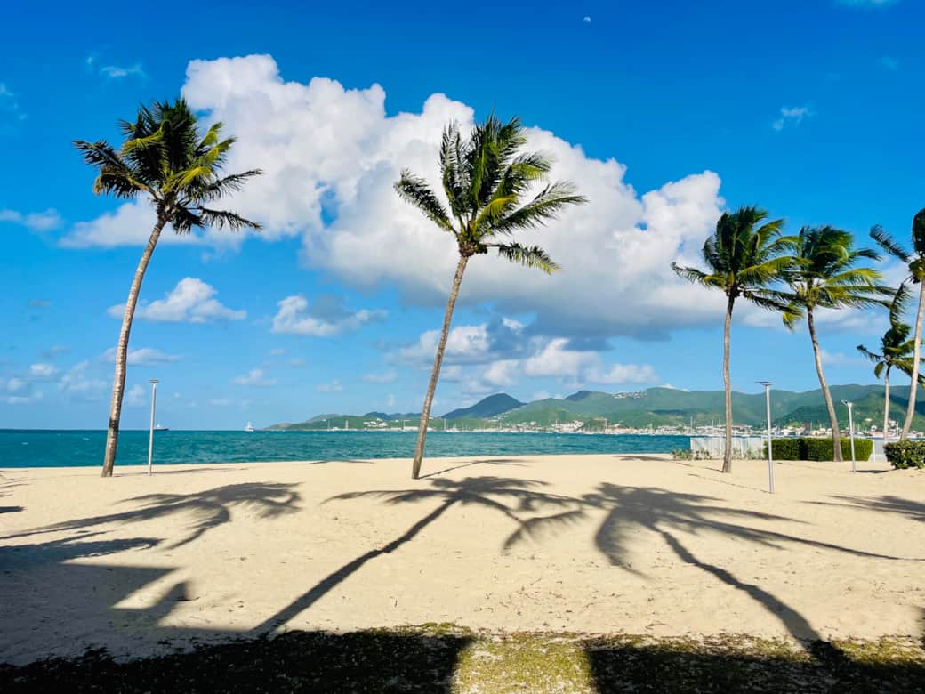 NBBC SXM Salty Beach view