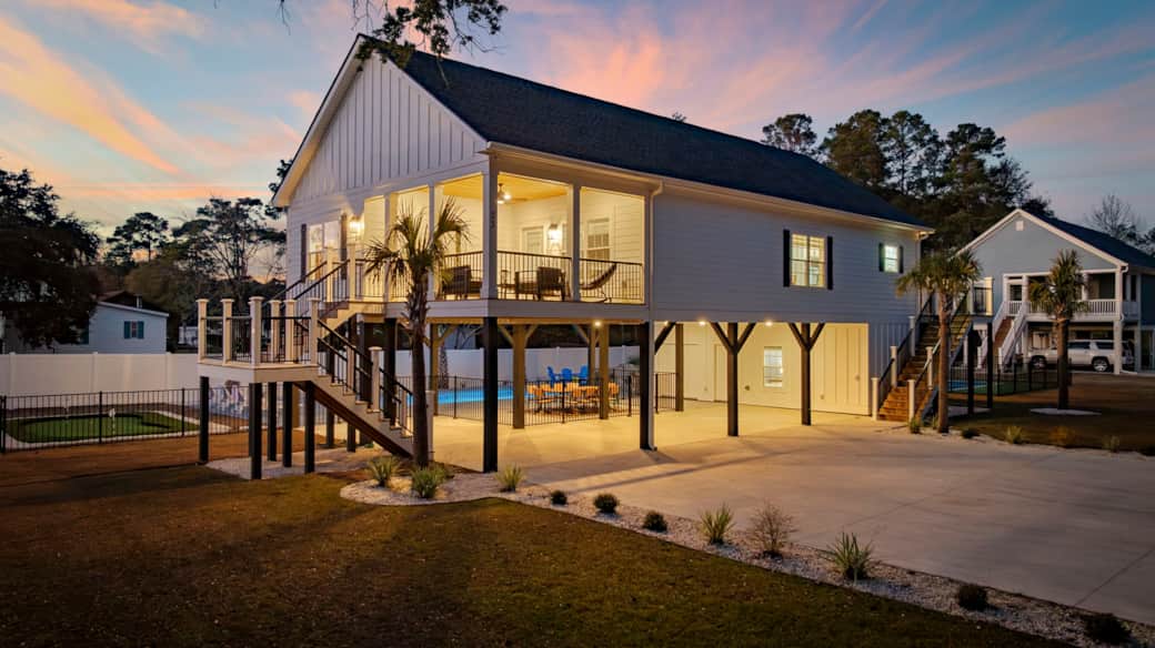 Raised Beach Home