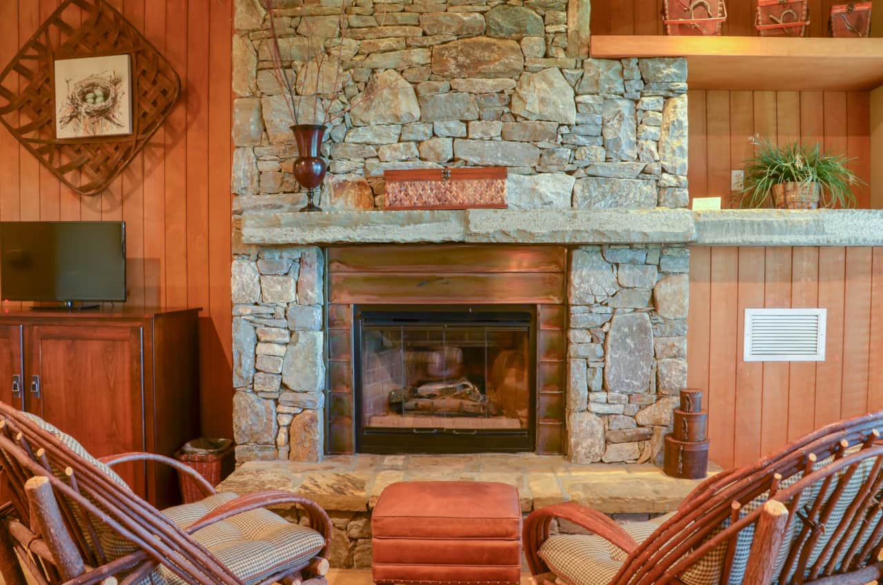 Gas Log Fireplace