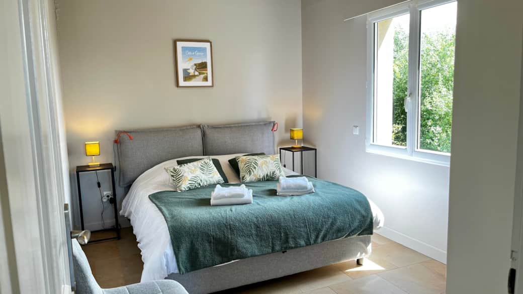 Chambre au rez de chaussée 