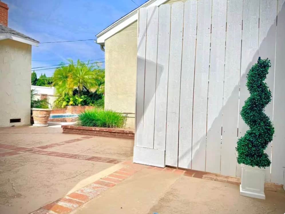 Back Yard with Swimming Pool