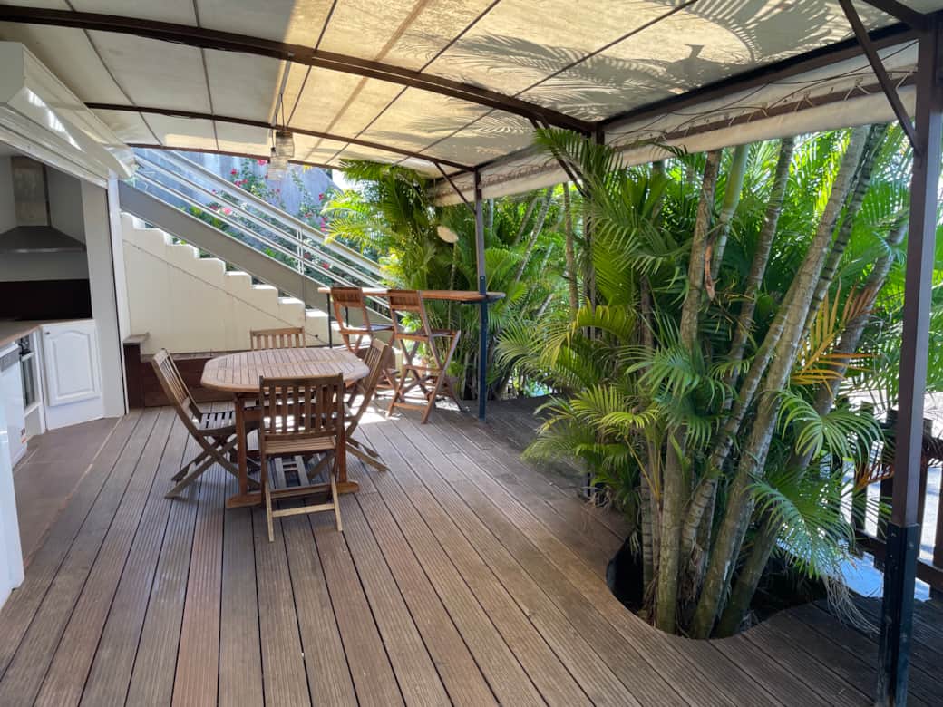 Terrase vue d'ensemble