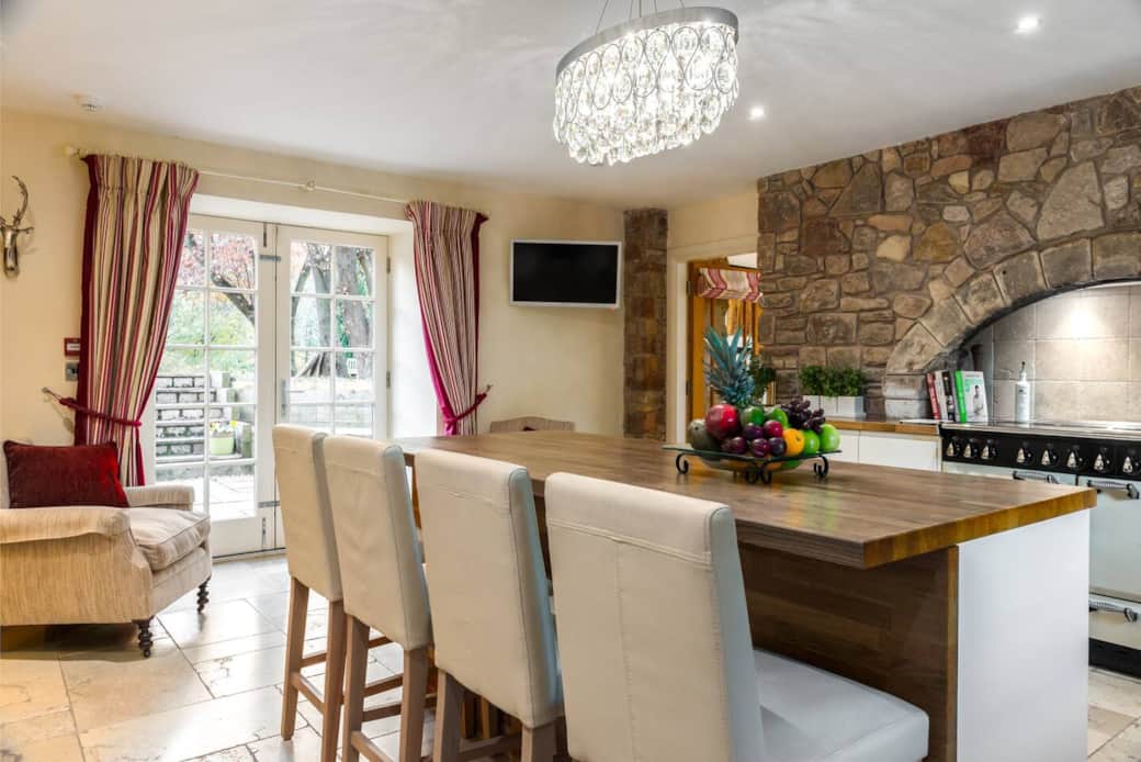 Kitchen , range master cooker, induction hob