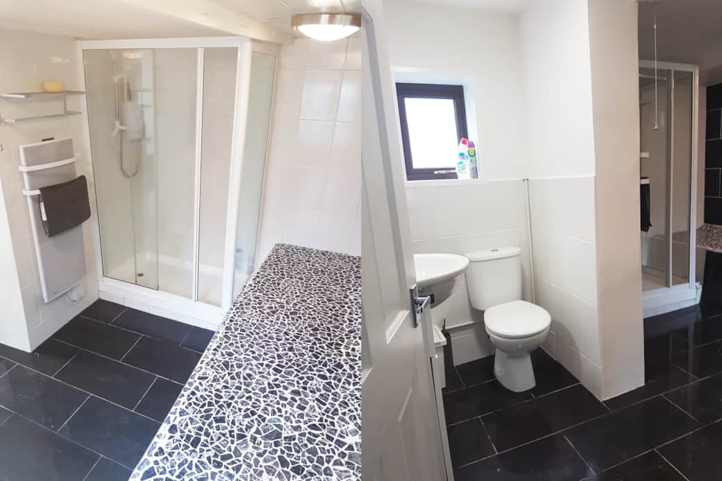 Tremardek whitsandbay chalet bathroom