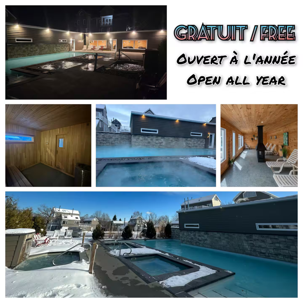 Free access (included in the reservation) open year-round Free access (included in the reservation) open year-round