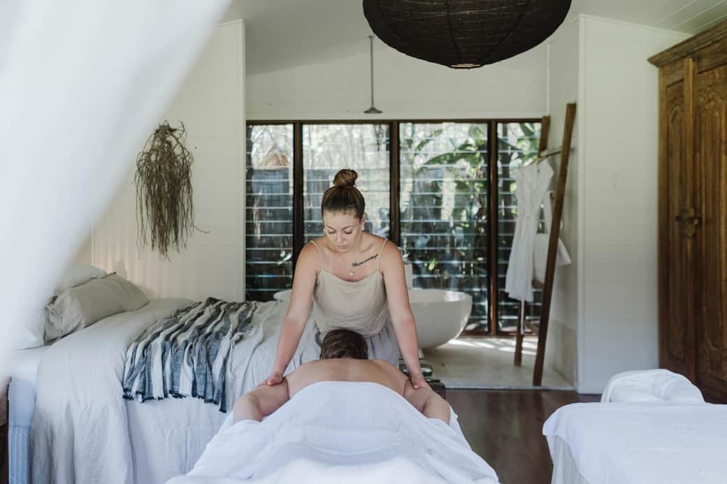 Enjoy a massage in your room Enjoy a massage in your room