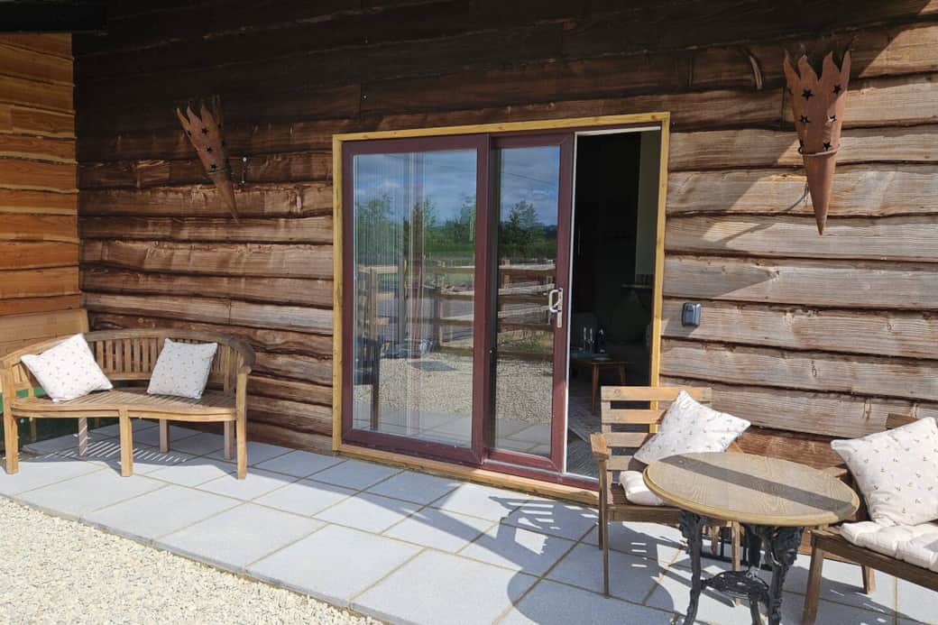 Private outdoor space with fully fenced private garden.