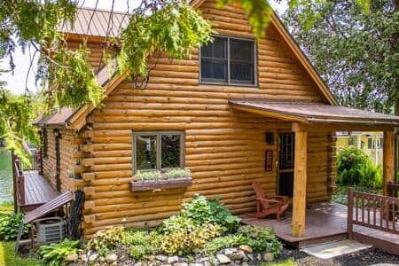 Colgate Cabin #6 log cabin