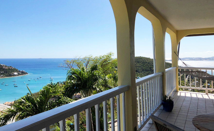 new deck photos coming soon - Hammock replaced with comfy seating!