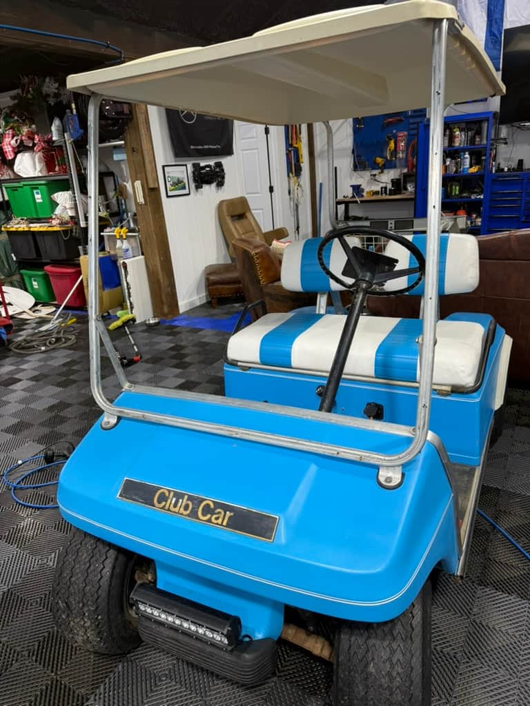 Cute Vintage Golf Cart