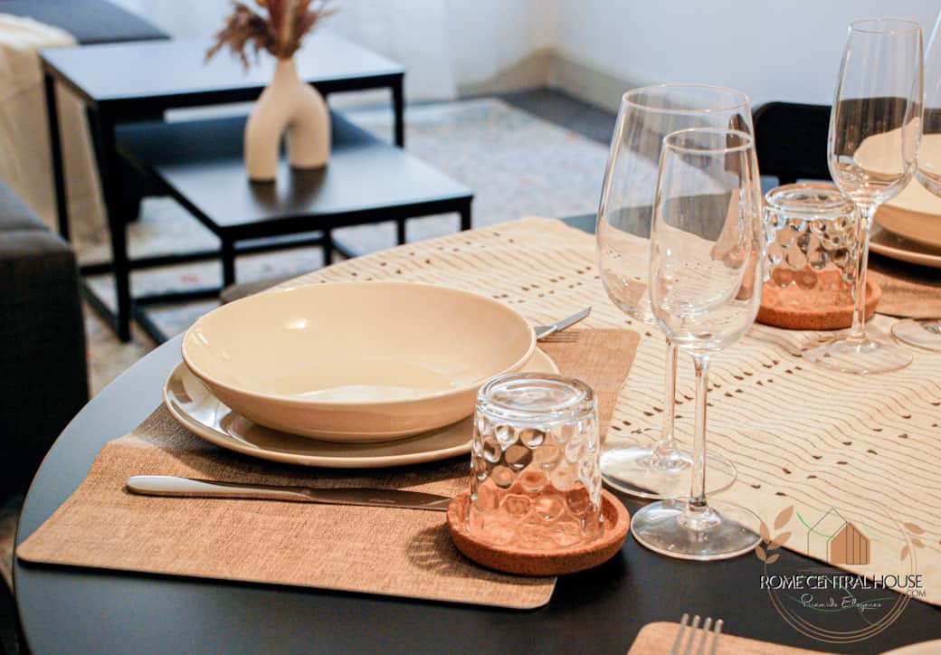 Soggiorno elegante accogliente e curato nei minimi dettagli