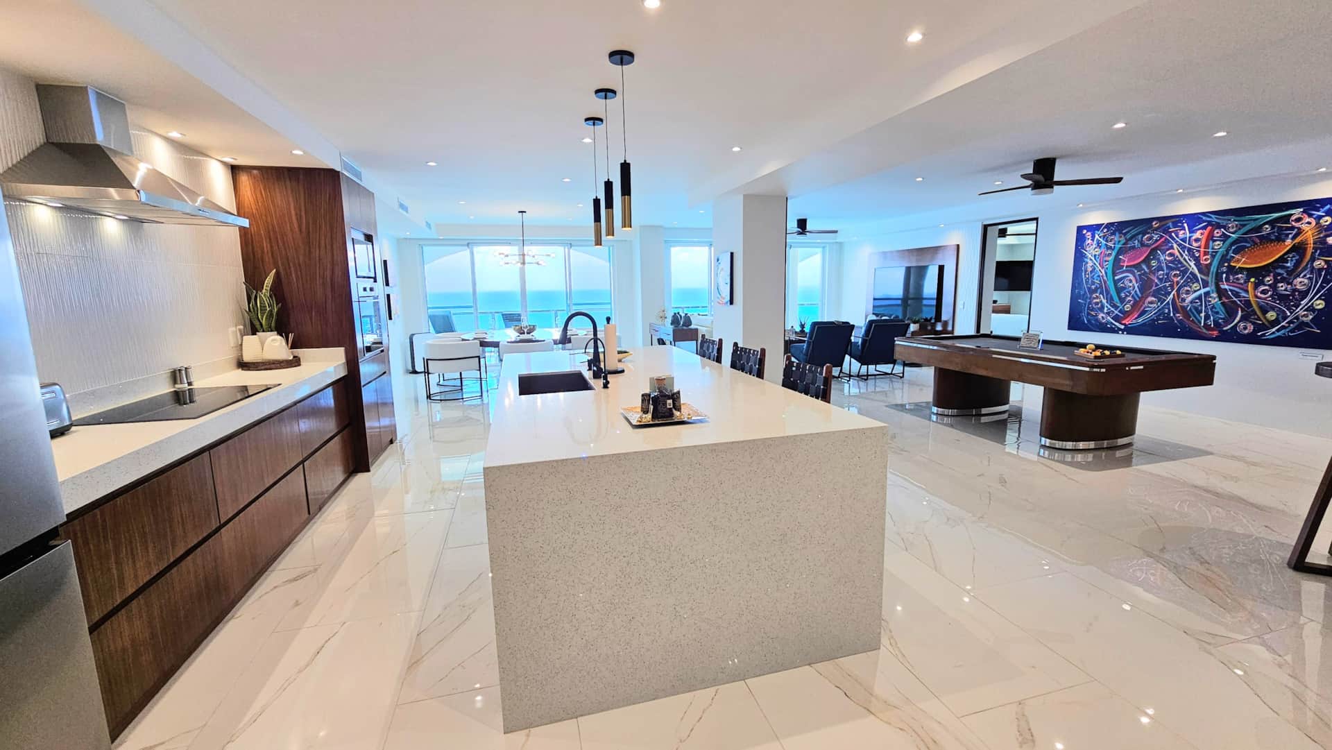 Casa Graciela Penthouse luxury oceanfront residence at El Cantil in Cozumel