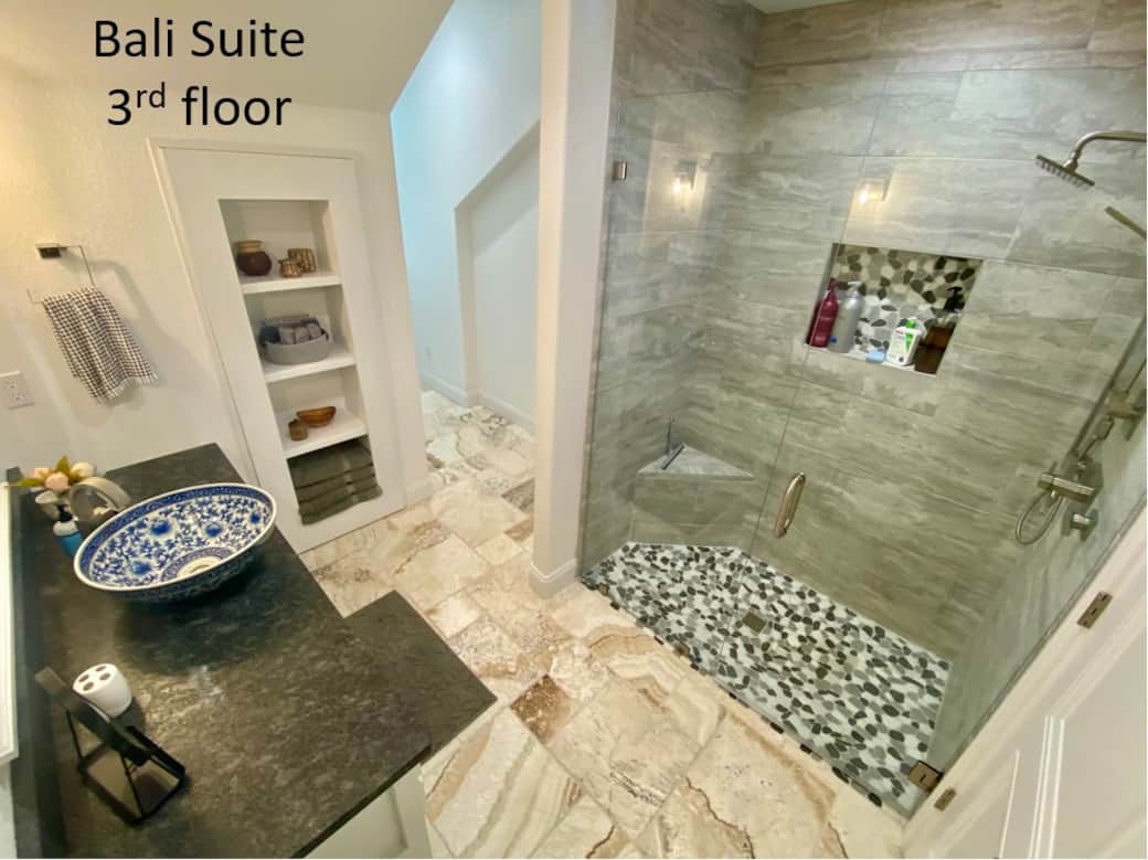 Bali suite private bathroom