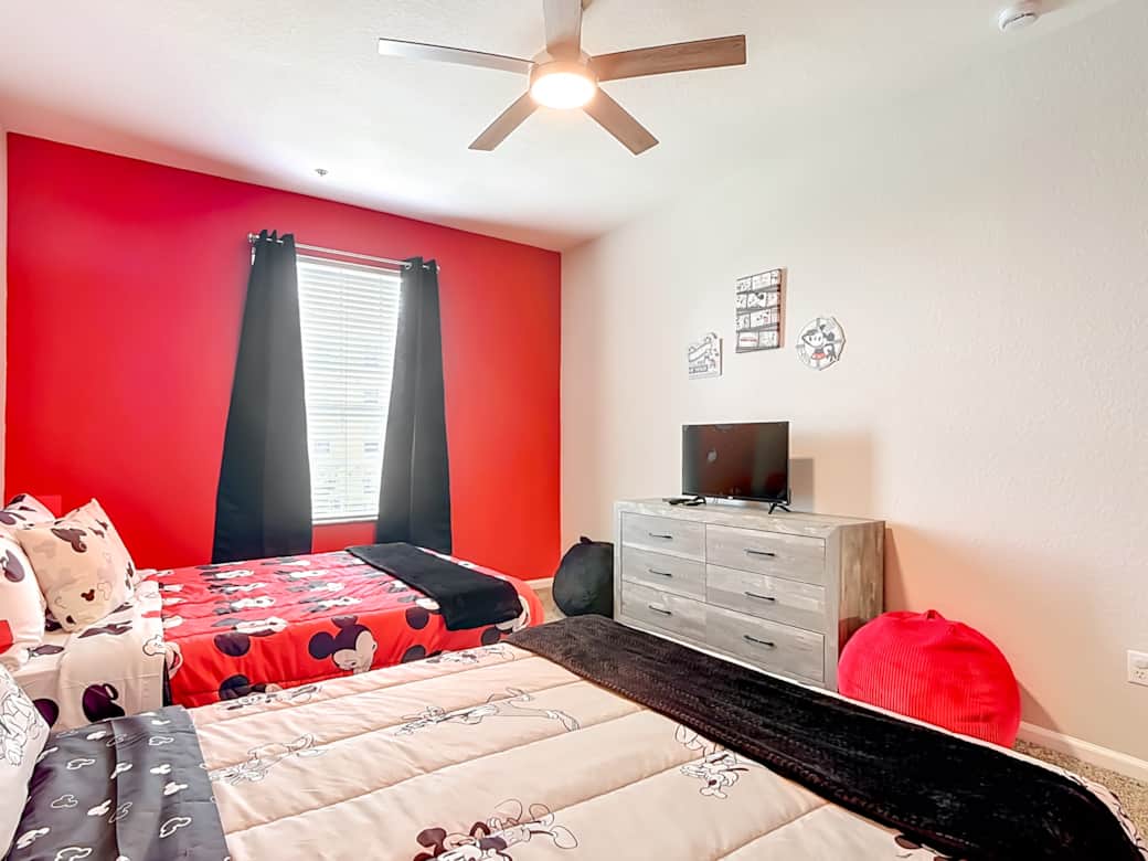 Kids will love having their own Mickey-inspired space