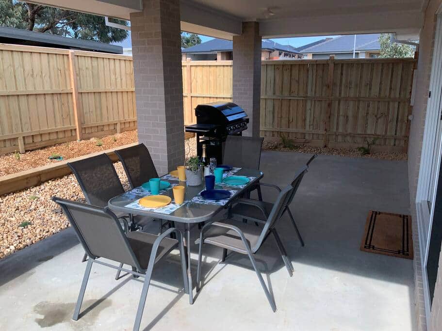 Undercover alfresco and BBQ