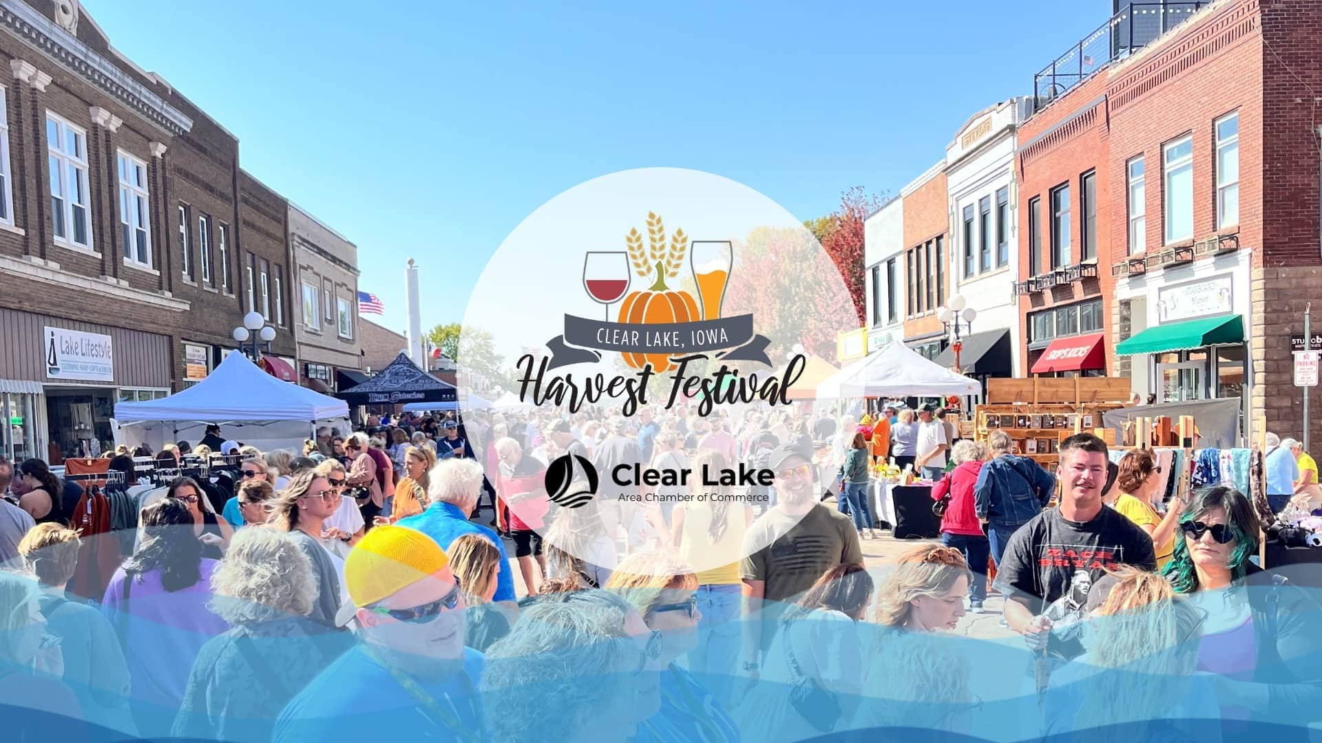 Harvest Festival in Clear Lake, Iowa
