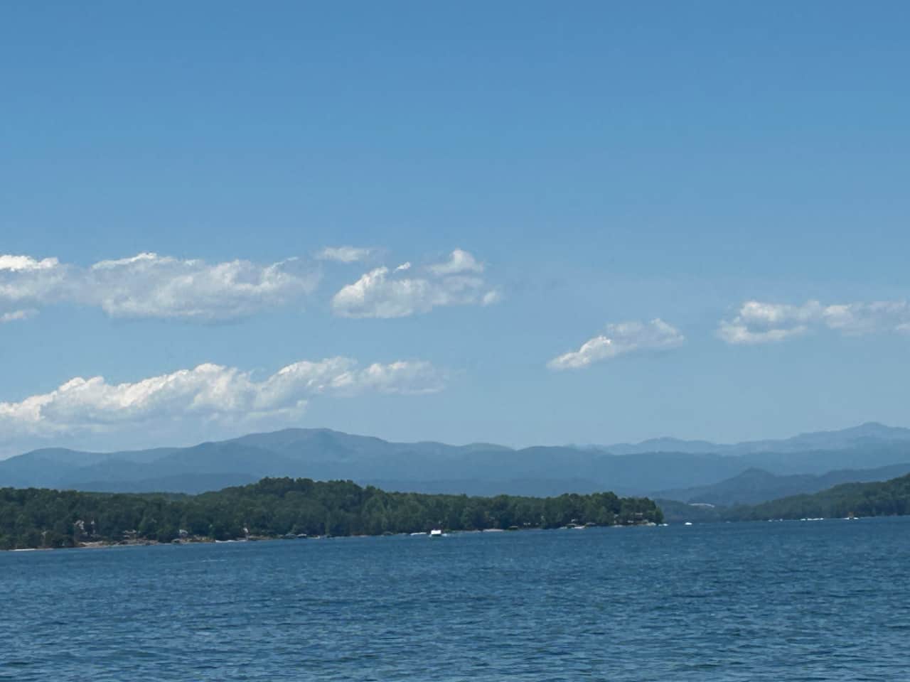 Lake Keowee Mountains