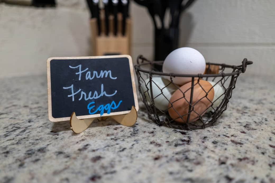 Farm Fresh Eggs for every Guest