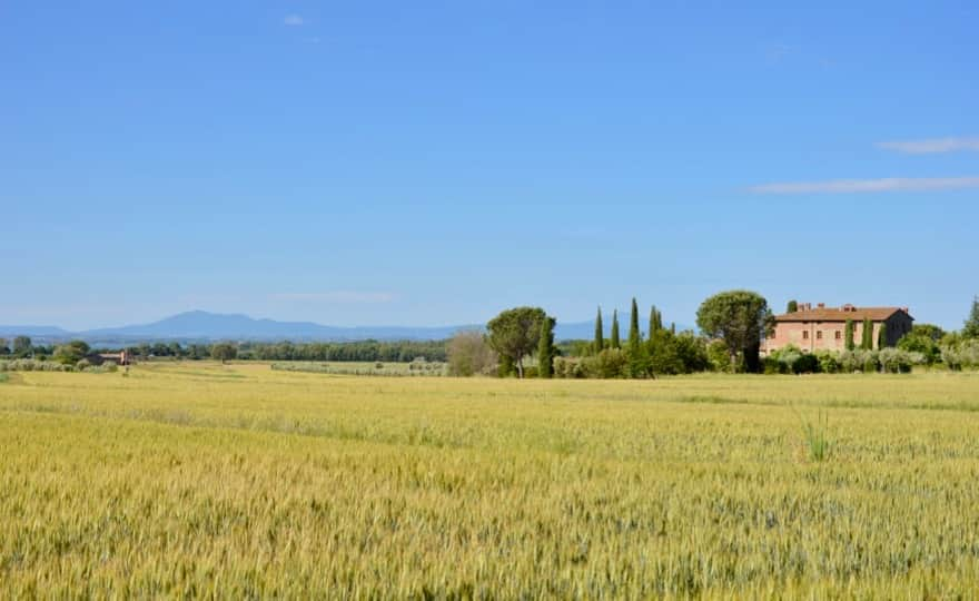 Agriturismo Tuoro aus der Ferne