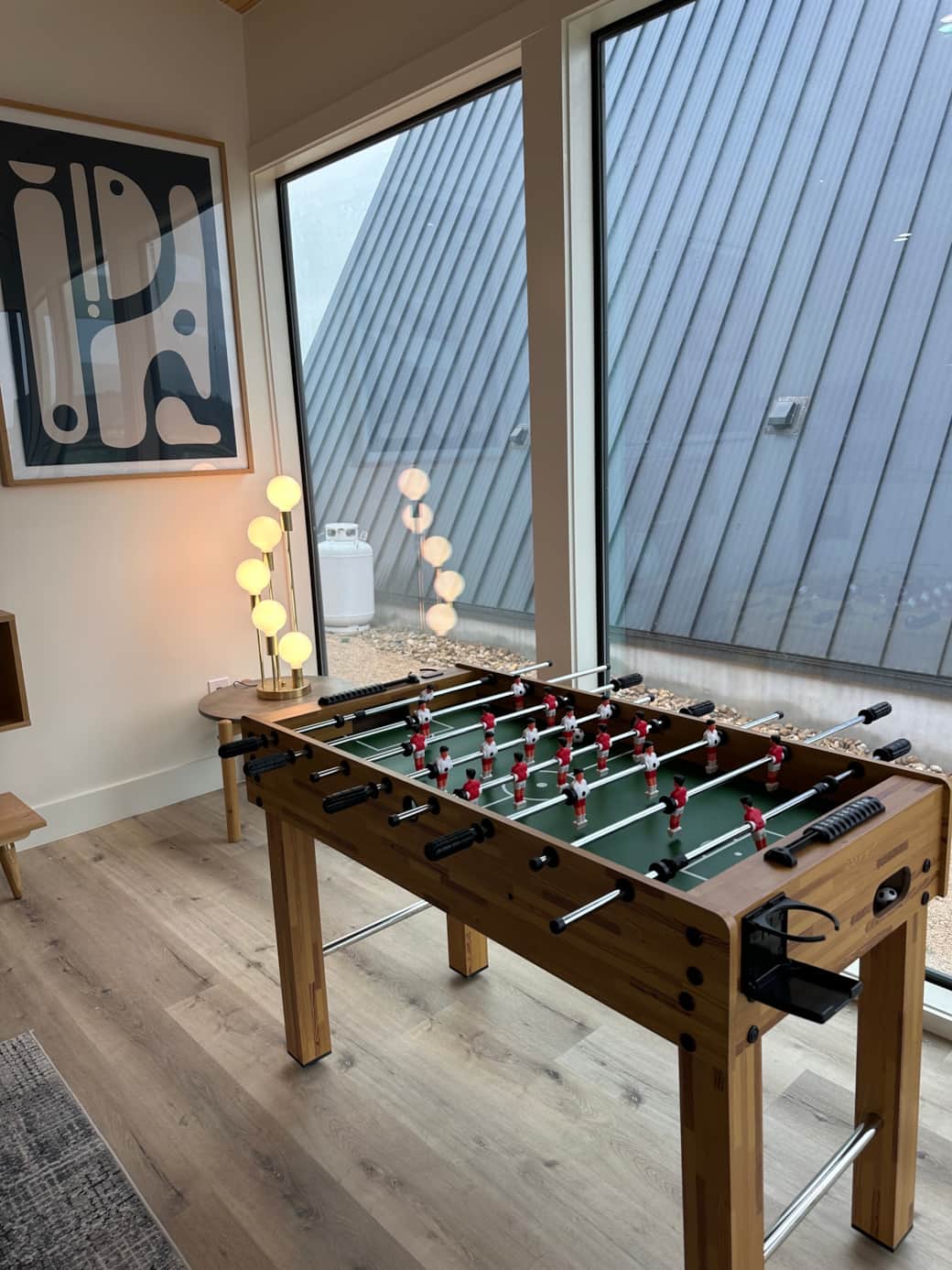 Waterfront foosball! Waterfront foosball!